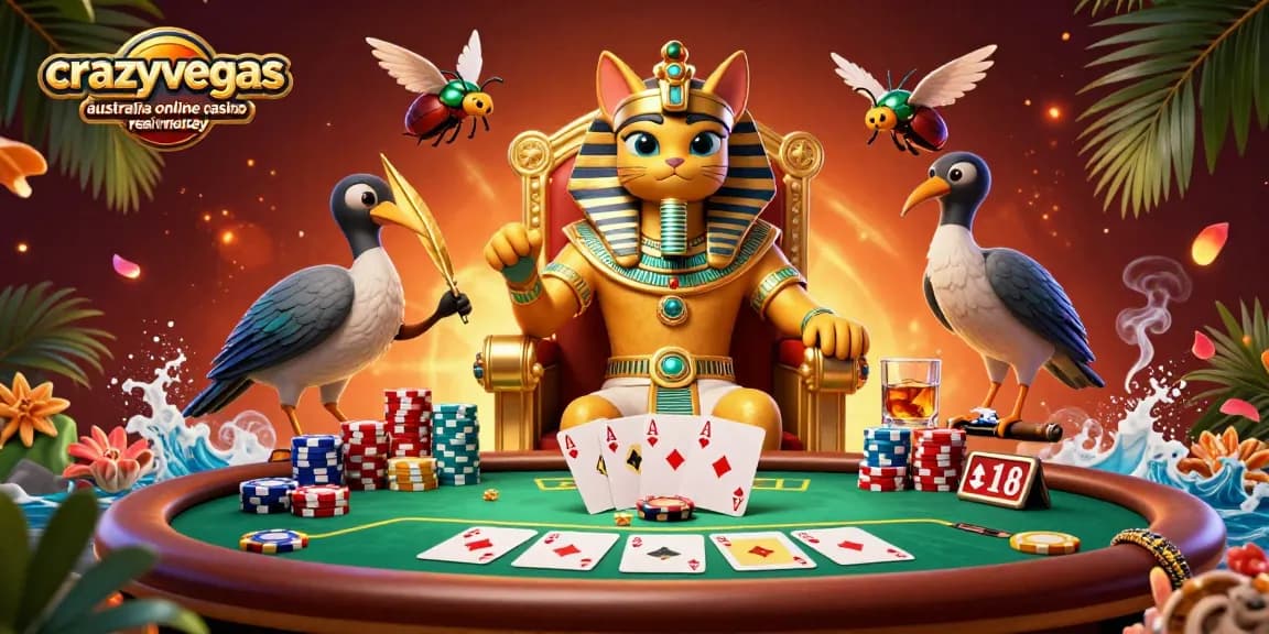 Experience the vibrant action of crazyvegas australia online casino real money with captivating characters and elements.