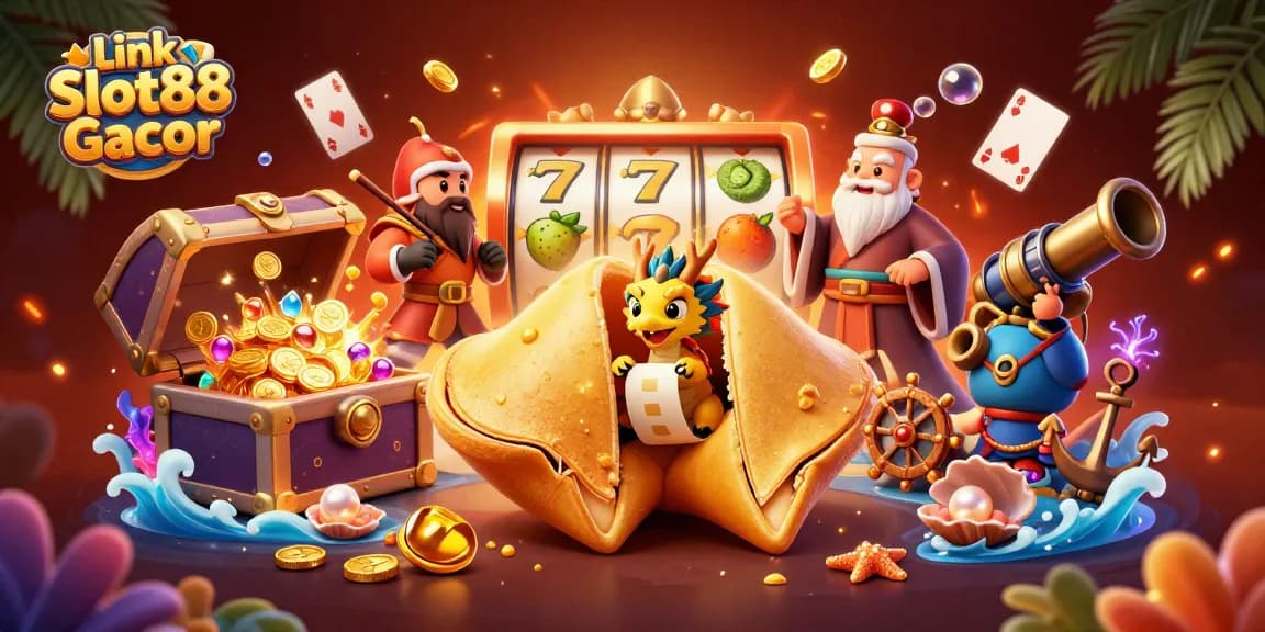 Join the fun and excitement with Link Slot88 Gacor's rich golden treasures and vibrant casino action.