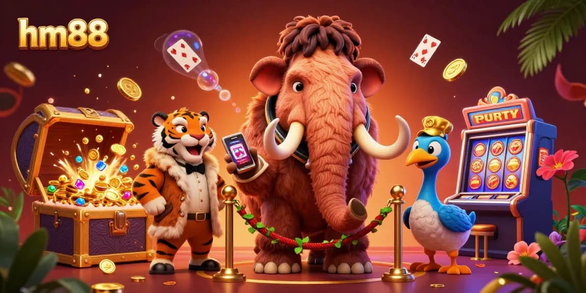 Engage with the fun at hm88 casino featuring vibrant characters and exciting game elements.
