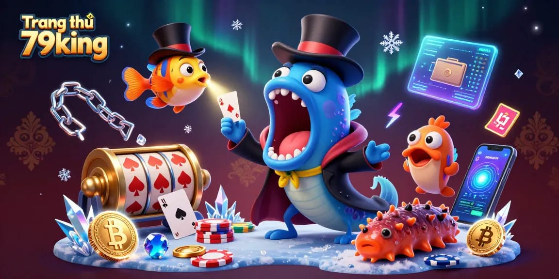 Experience dynamic gaming excitement with Trang chủ 79king featuring a vibrant sea creature carnival.