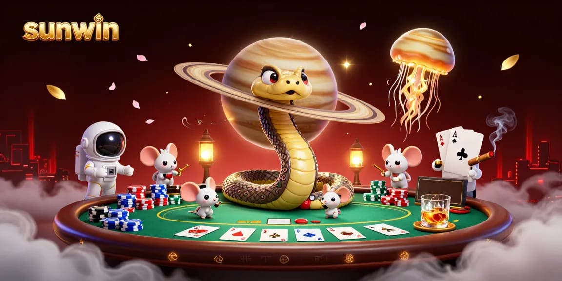Engage with sunwin's captivating cartoon universe of cosmic gambling adventures.