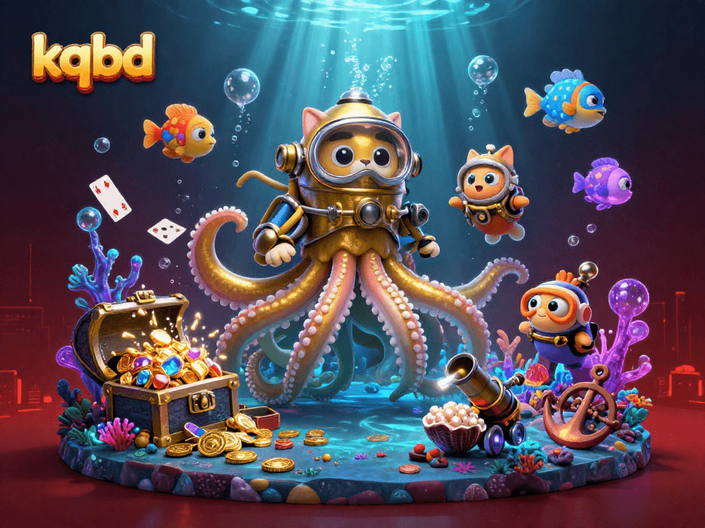 Engage with kqbd live scores while navigating a treasure-filled underwater scene of gambling elements.