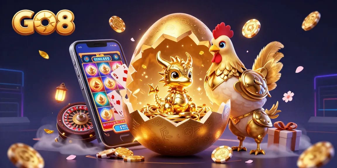 Engage with GO8's thrilling casino experience featuring golden treasures and dynamic games bursting with excitement.