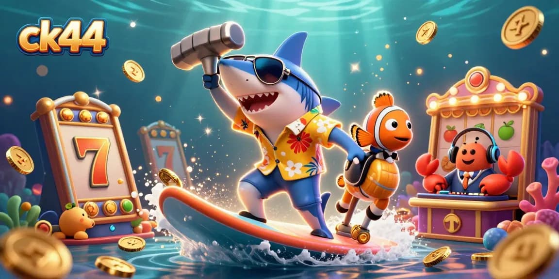 Experience exciting gameplay and thrilling wins at ck44 with vibrant casino elements and characters.