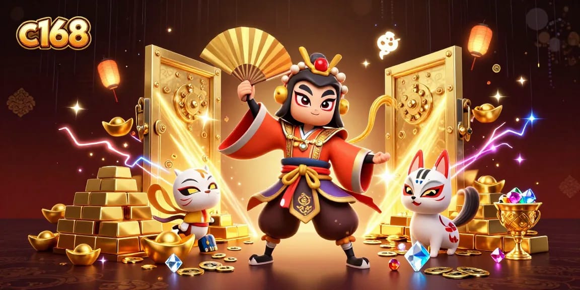 Experience thrilling wins at c168 with exciting casino games and vivid treasure elements!