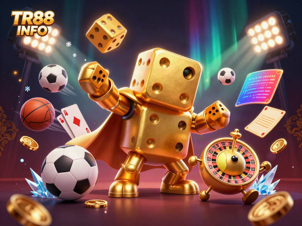 Engage in thrilling gameplay at TR88 INFO featuring vibrant characters, dynamic sports elements, and intricate details.