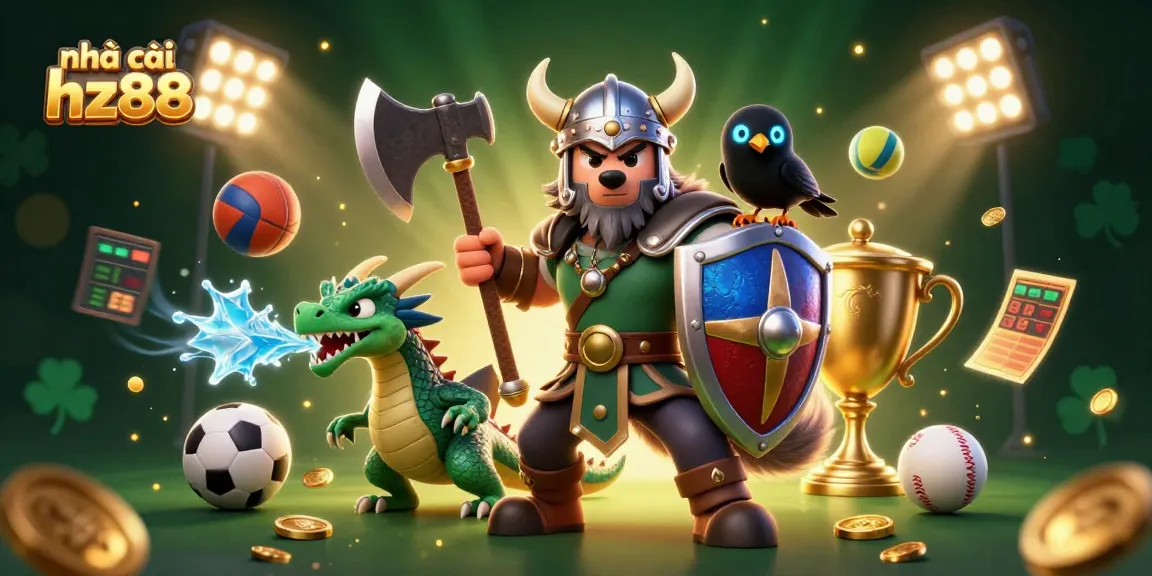 Engage with nhà cái hz88 and experience thrilling betting action with Viking warrior and fantasy elements.