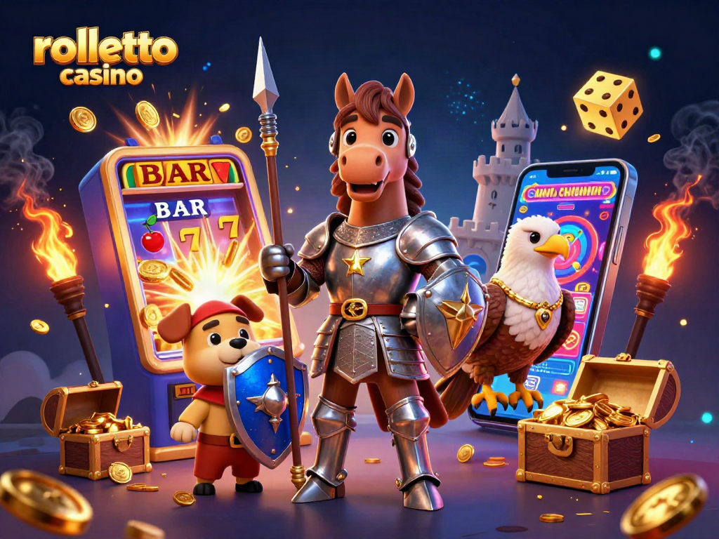 Experience thrilling games at rolletto casino with knights, puppies, and jackpots bursting with action.