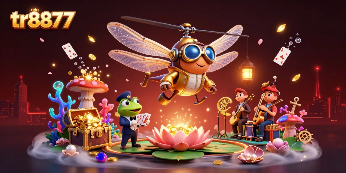 Engage with exciting gameplay at tr8877 featuring vibrant casino characters and dynamic gaming elements.