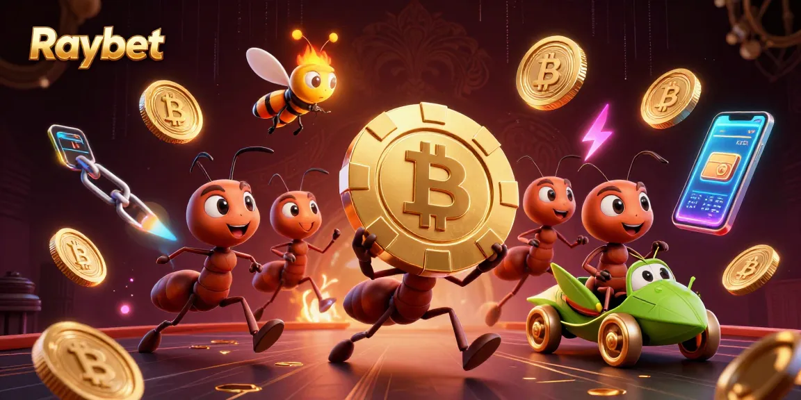 Play at Raybet with a thrilling heist of golden poker chips and crypto coins