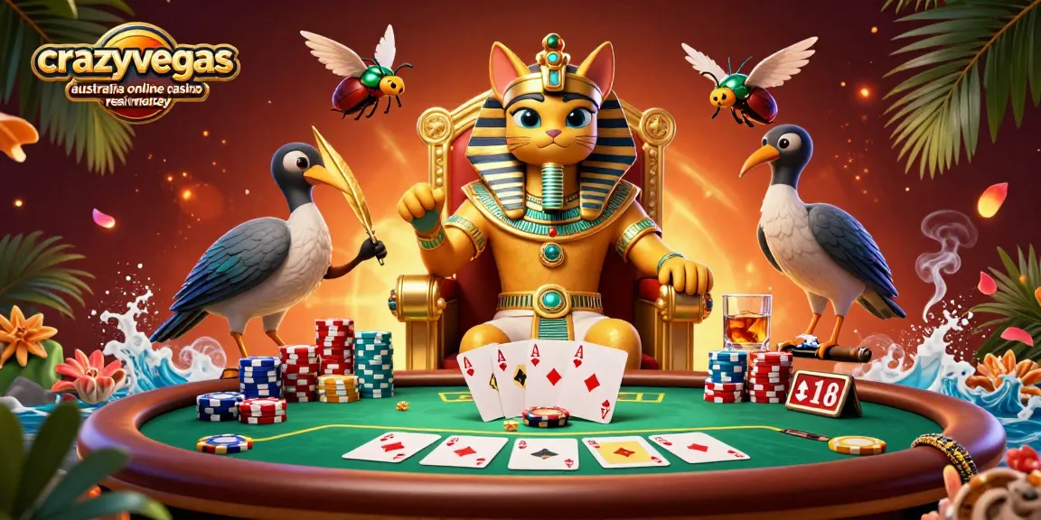Experience the vibrant action of crazyvegas australia online casino real money with captivating characters and elements.