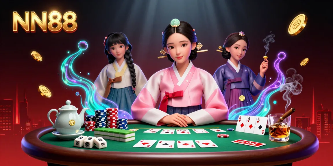 Engage with the exquisite casino experience at NN88, featuring dynamic poker elements and a serene atmosphere.