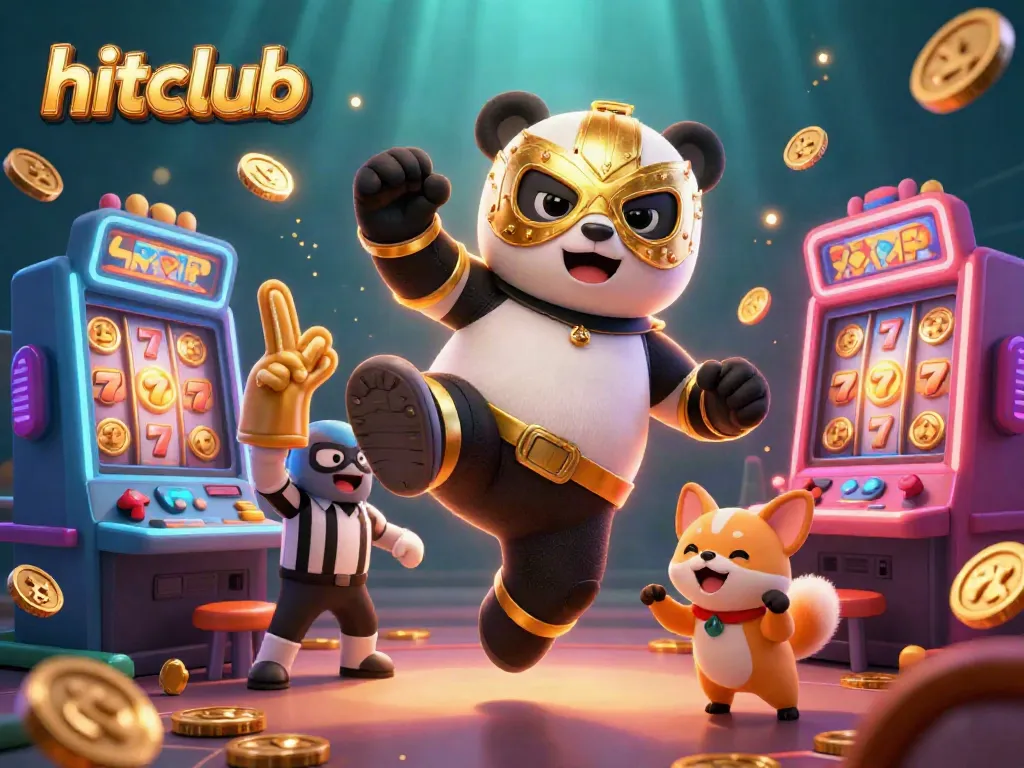 Experience thrilling gameplay at hitclub with fun characters and colorful slot machines.