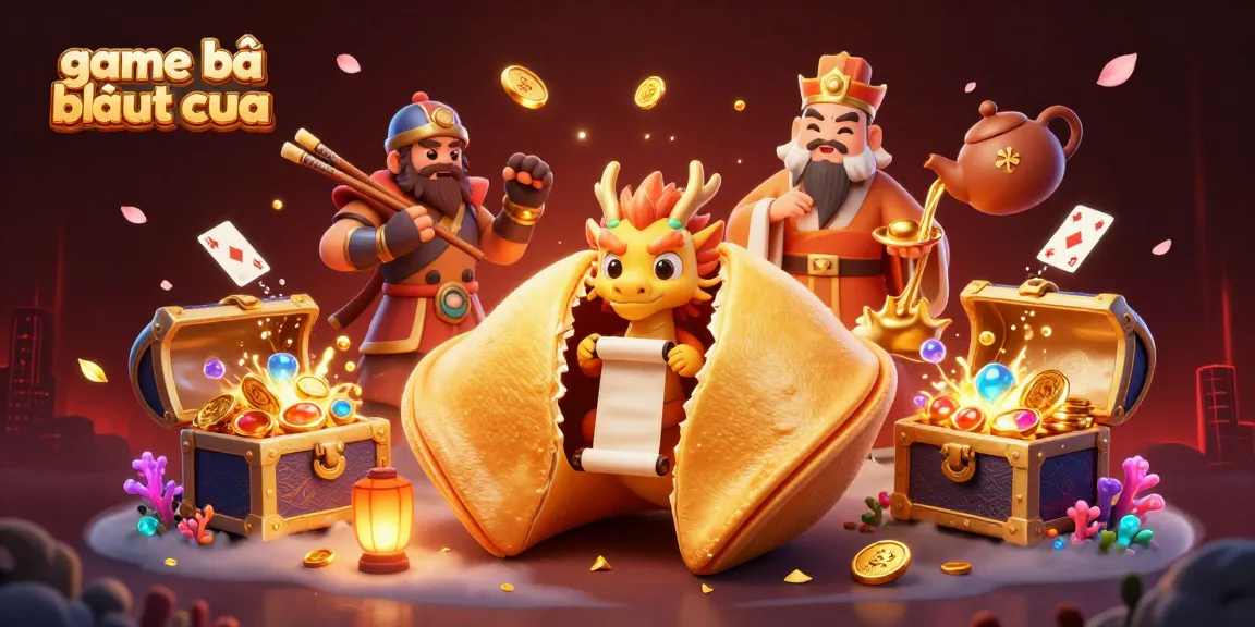 Engage in the exciting game bài bầu cua with a rich visual spectacle of fortune-inspired elements.