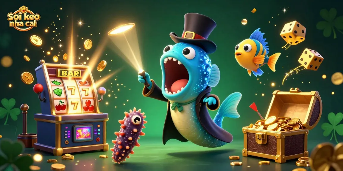 Experience the thrill of soi keo nha cai with vibrant casino magic and dynamic illustrations.