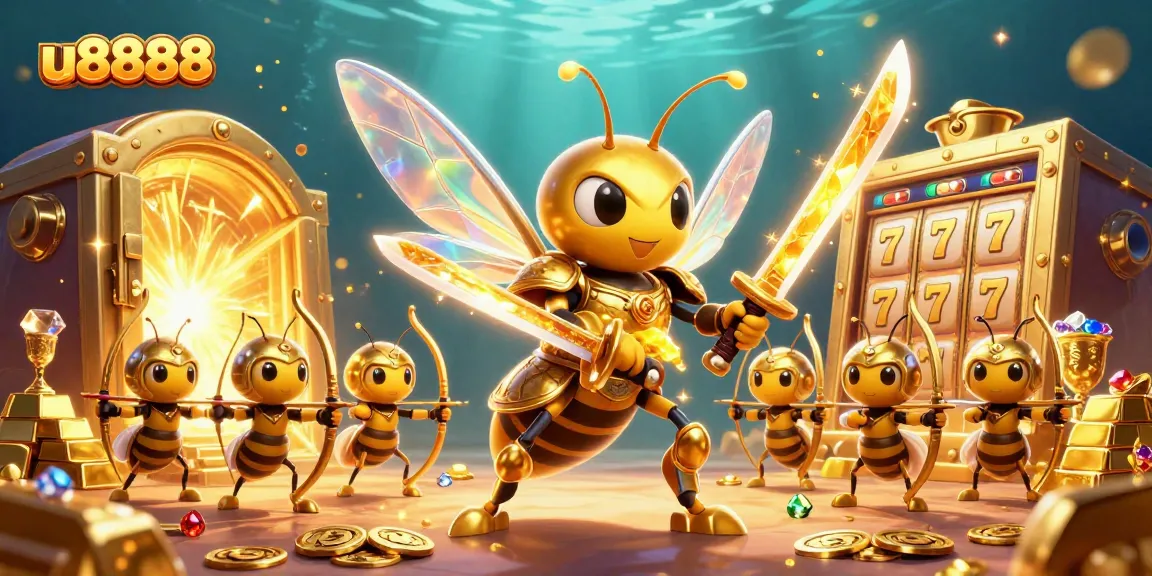 Experience exciting casino action with u8888, showcasing dynamic gaming elements and fortune-rich treasure.