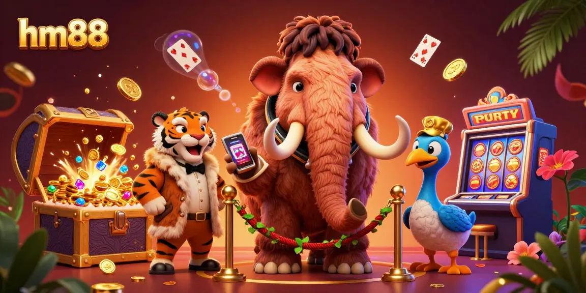 Engage with the fun at hm88 casino featuring vibrant characters and exciting game elements.