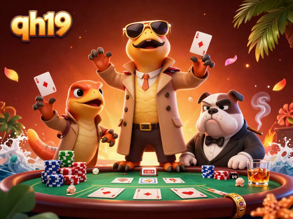 Experience the thrill of qh19 as three raptors cleverly disguise themselves to enter a VIP casino lounge.