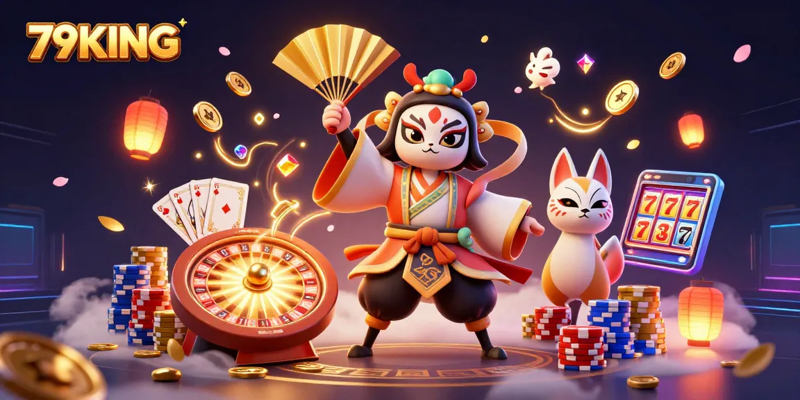 Engage with 79KING for thrilling casino adventures and vibrant visuals of jackpot excitement.