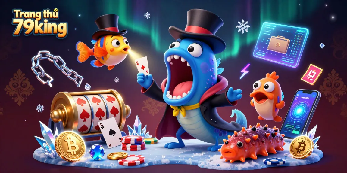 Experience dynamic gaming excitement with Trang chủ 79king featuring a vibrant sea creature carnival.