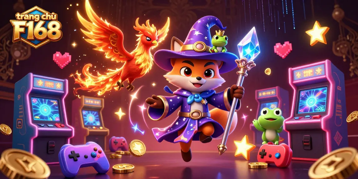 Experience excitement at trang chủ F168 with enchanting wizards, phoenixes, and vibrant casino games.
