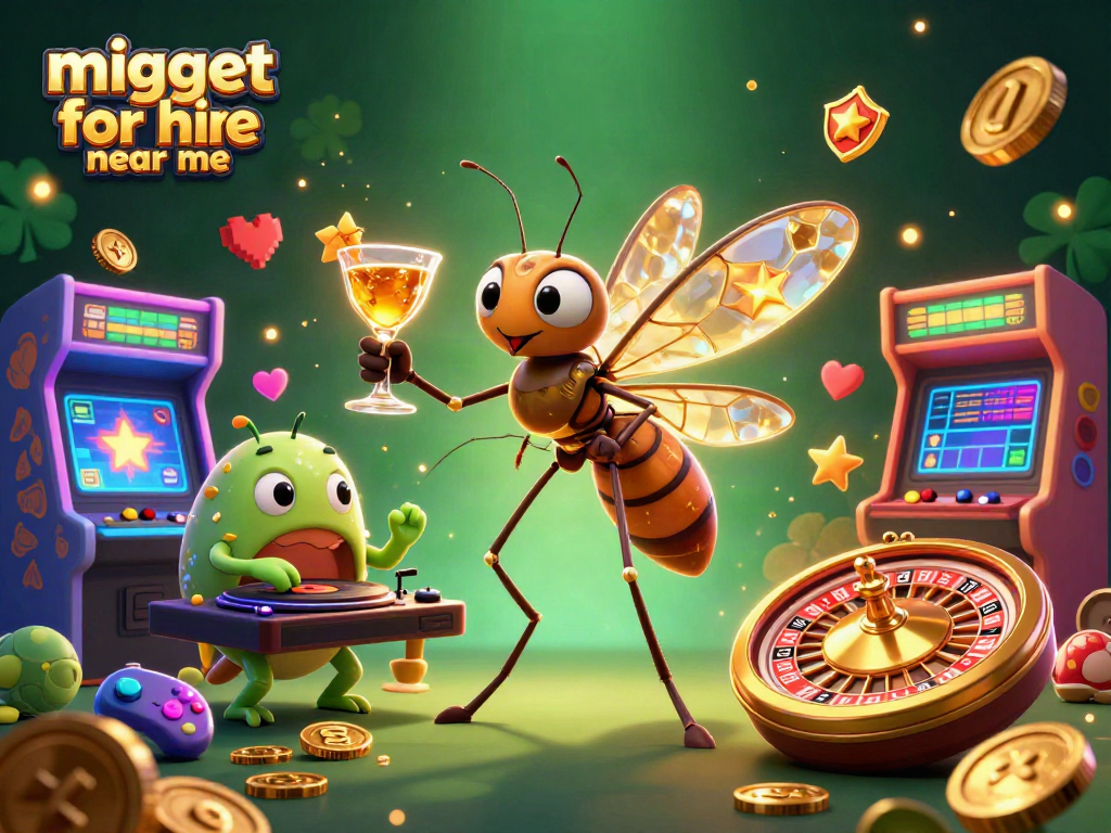 Get ready to explore midget for hire near me with vibrant casino-themed characters and gaming elements in action.