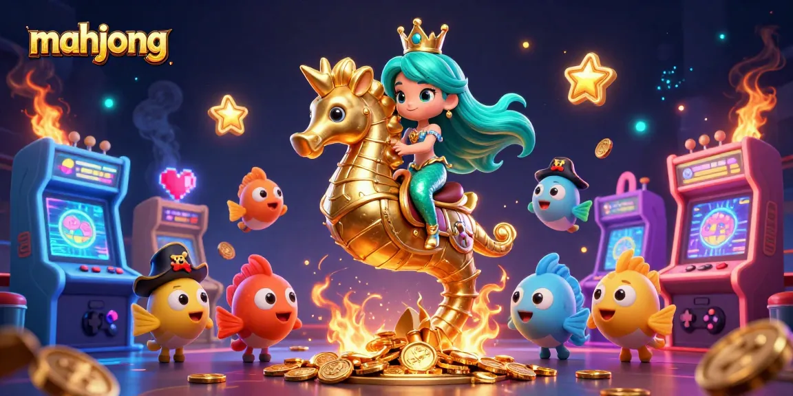 Experience mahjong excitement with immersive characters and vibrant casino graphics.