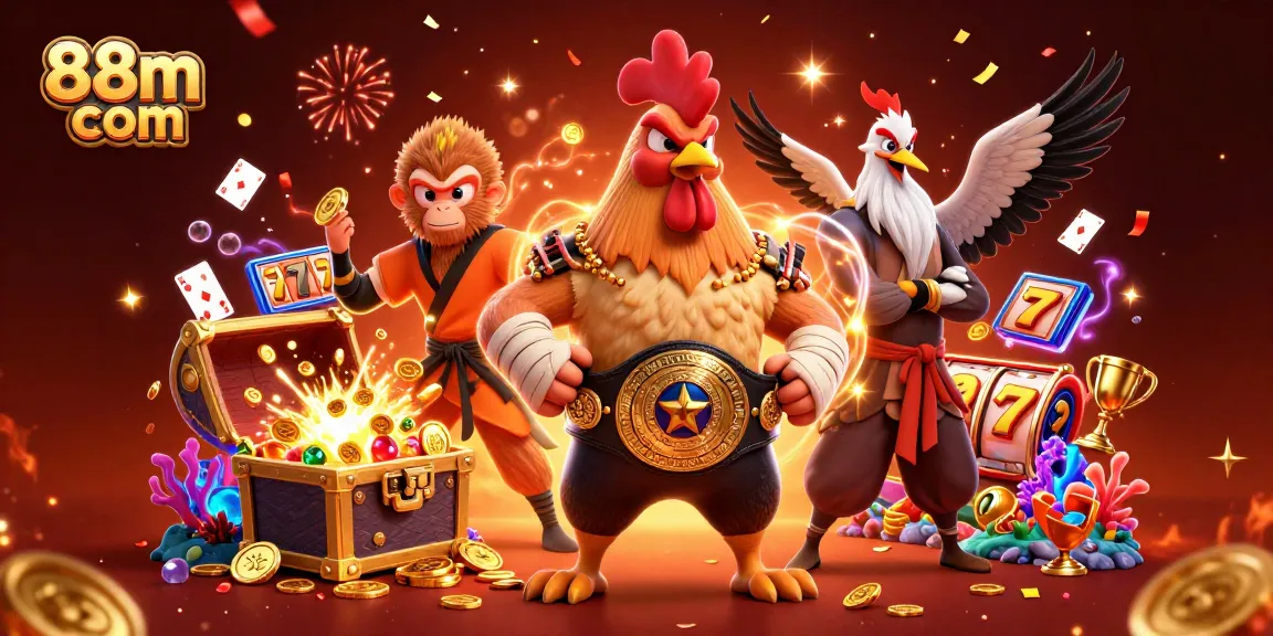Engage with 88m com in this vibrant online casino scene filled with excitement and dynamic gaming elements.
