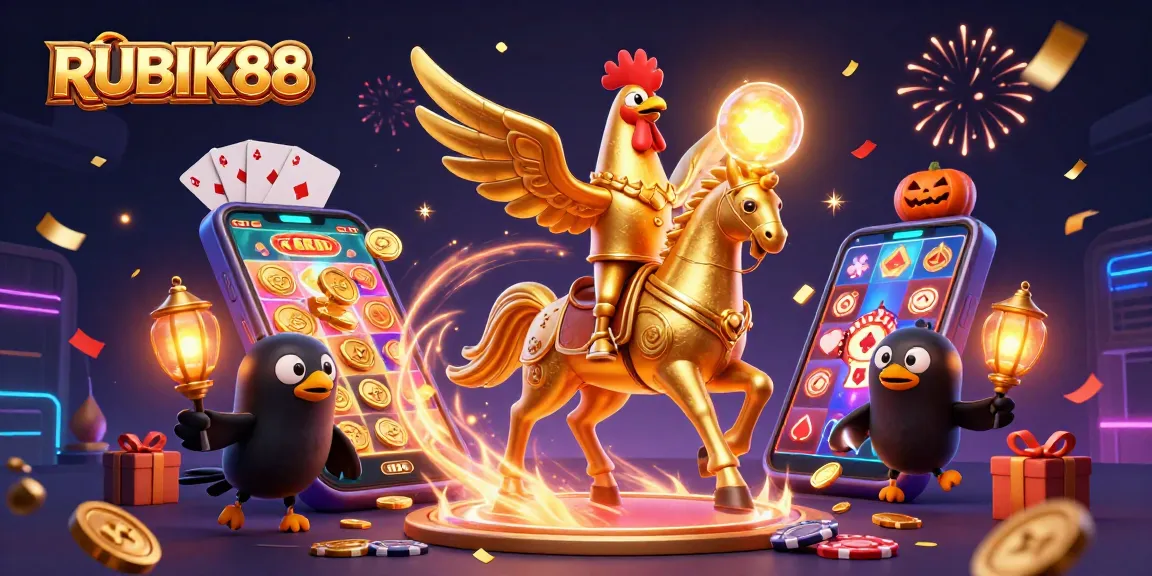 Experience the thrill of RUBIK88 with vibrant slot games and dazzling casino action.