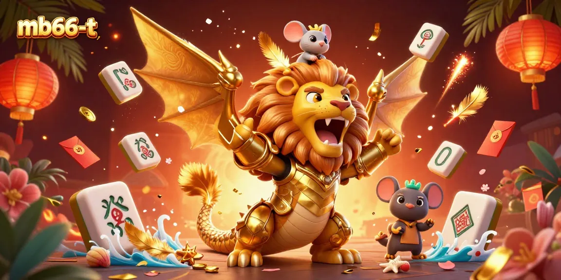 Experience thrilling gameplay at mb66-t with vibrant casino elements celebrating the excitement of online betting.