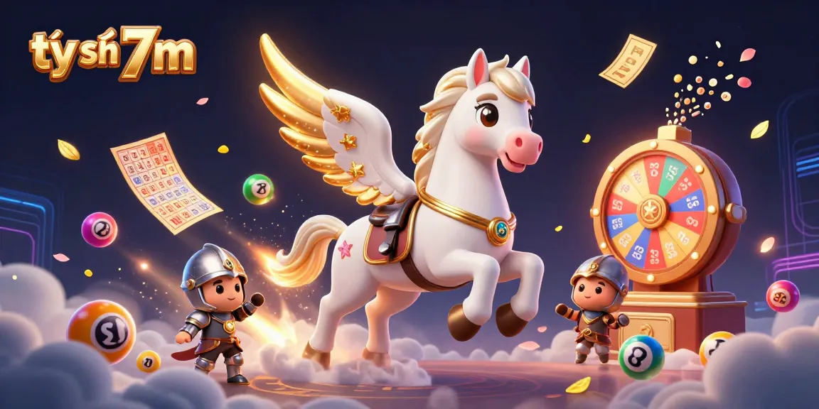 Experience interactive action with tỷ số 7m, surrounded by dynamic lottery and casino elements.