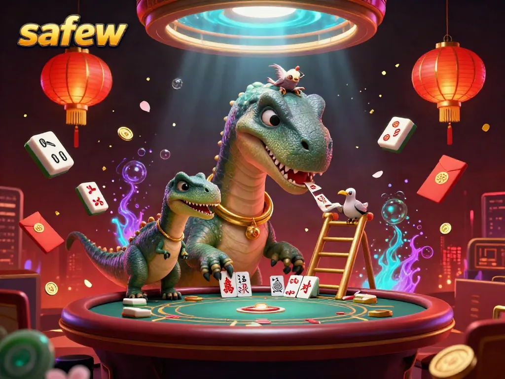 Boost your gaming experience with safew's secure, multi-feature application in a vibrant casino scene.