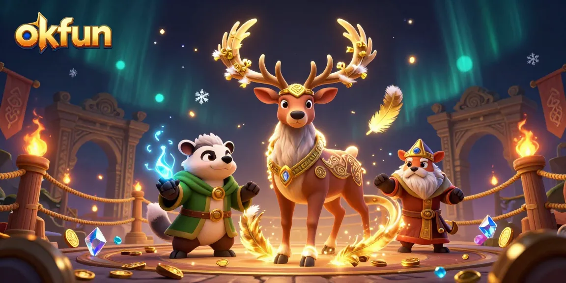 Engage in thrilling action at okfun's online casino with dynamic games and enchanting visuals.