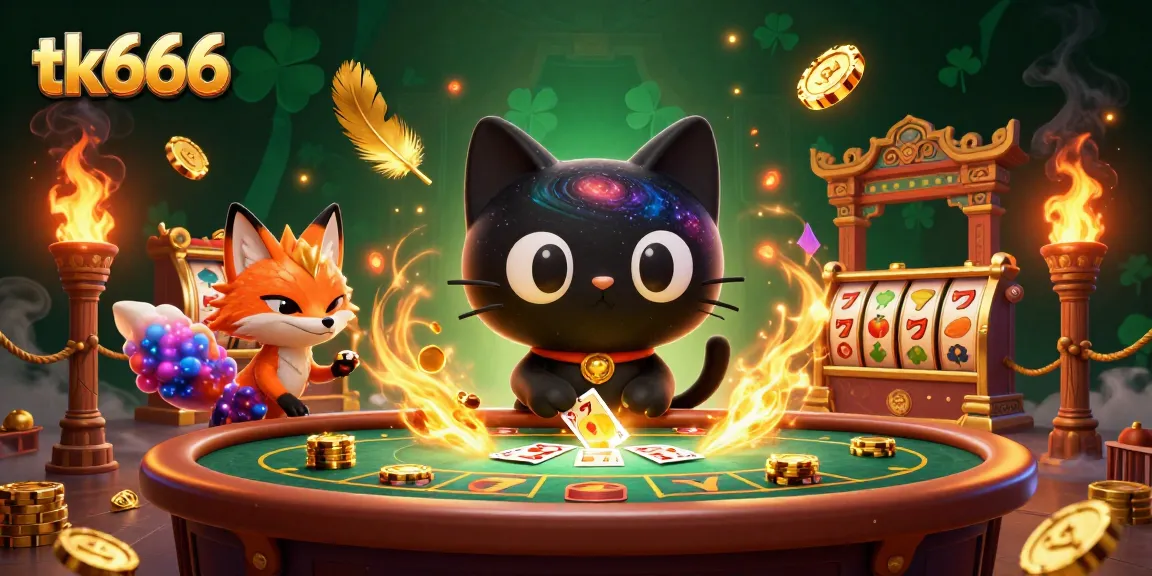 Experience thrilling gaming at tk666 with cosmic casino action featuring unique characters.