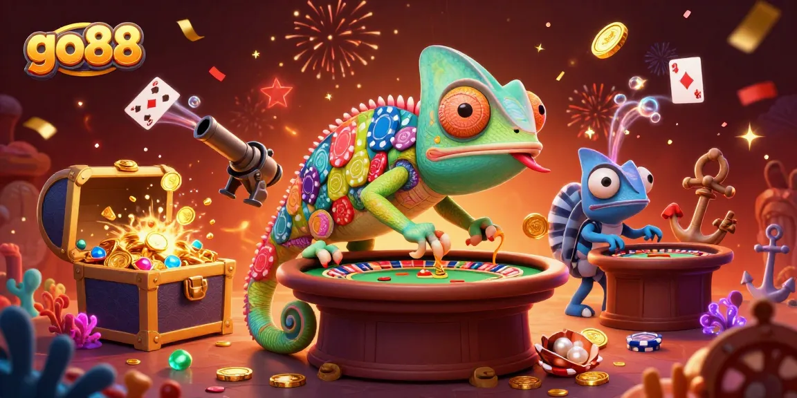 Trải nghiệm thú vị tại Go88 với chameleon chủ trò chơi cá cược lôi cuốn.