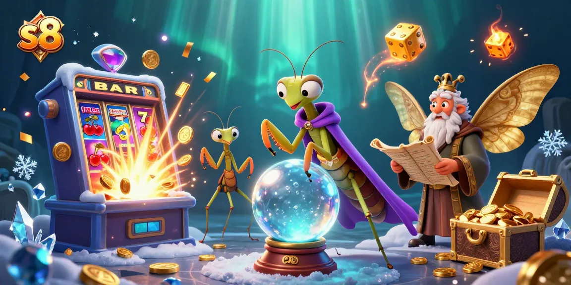 Experience thrilling gaming at s8 with vibrant slot machines and enchanting characters