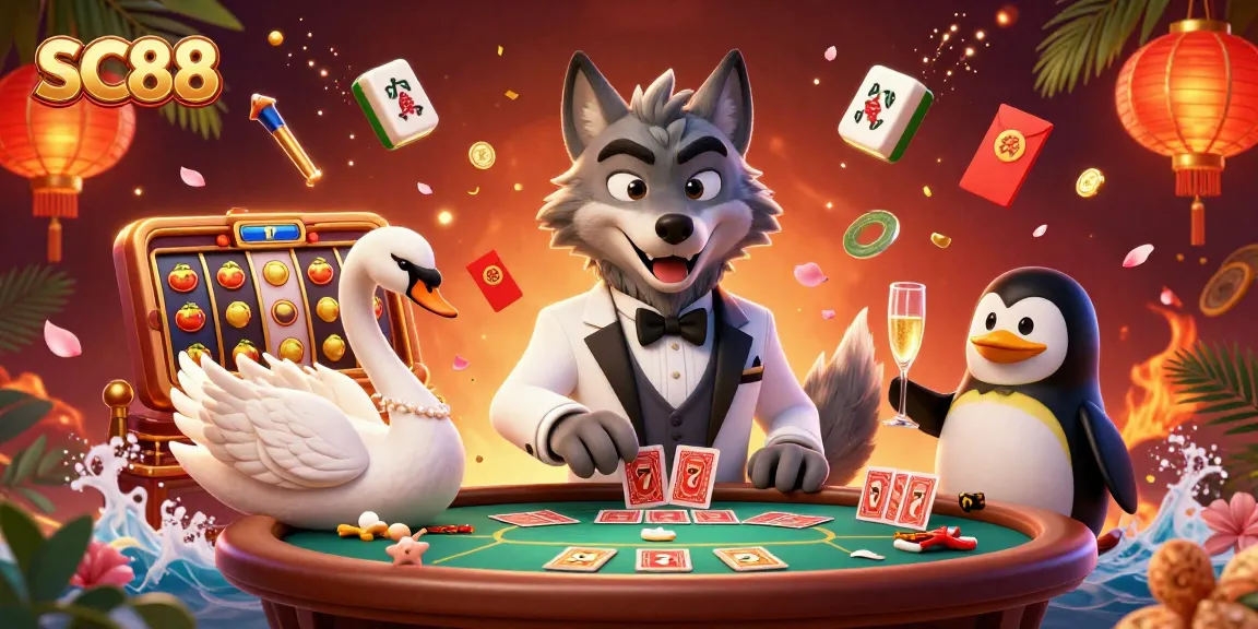Engage with SC88 through exciting slot machines and thrilling gameplay visuals.