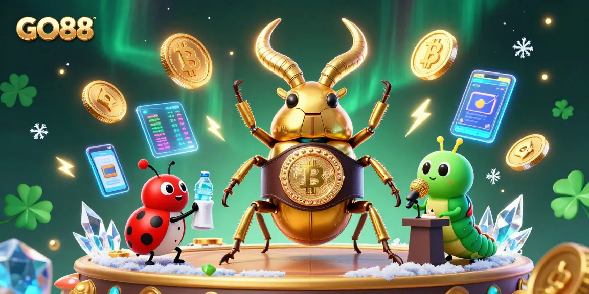 Engage with GO88's thrilling gaming scene featuring vibrant characters and dynamic action elements.