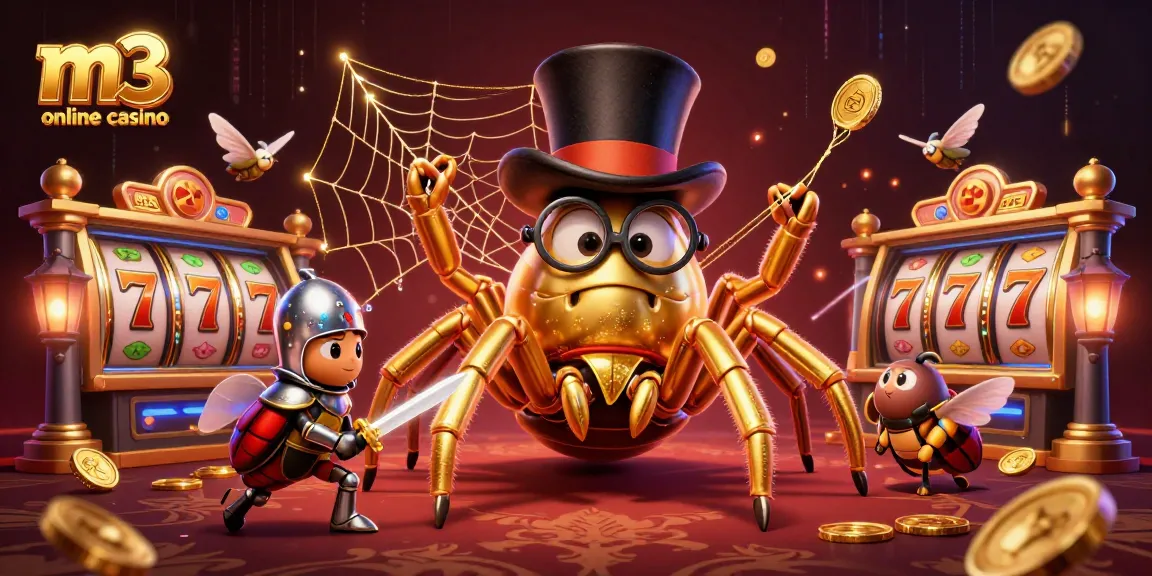 Experience exciting gameplay with m3 online casino, featuring vibrant 3D casino elements and animated characters.