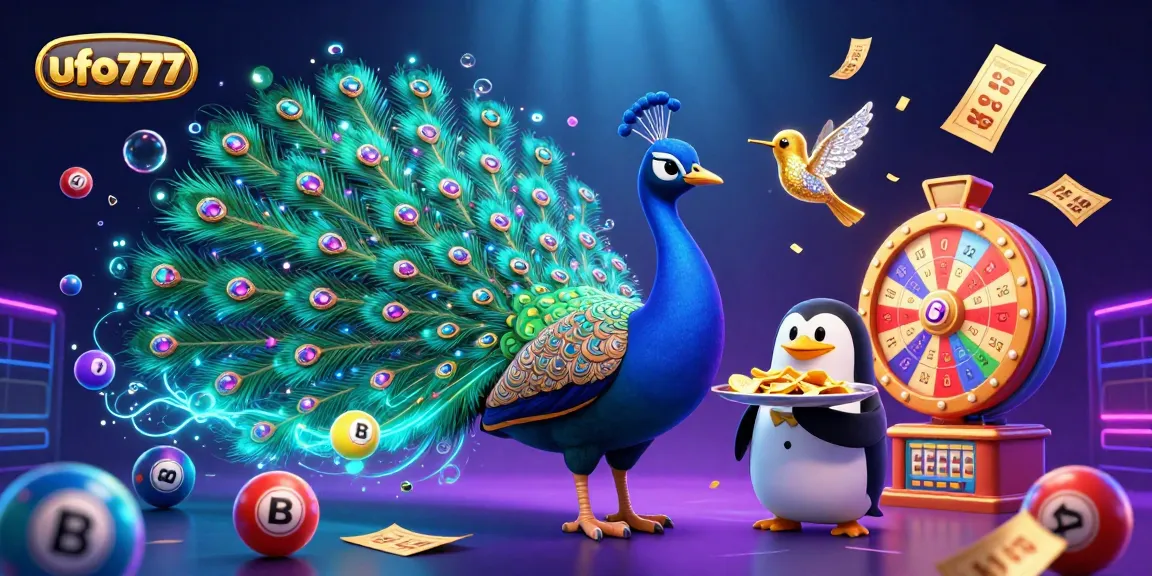 Experience thrilling wins and vibrant action at ufo777 with colorful lottery elements in a dynamic casino scene.