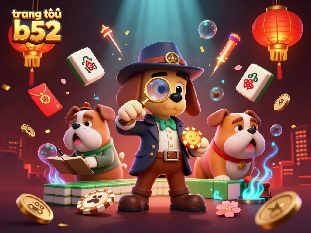 Engage with the thrilling adventure of winning at trang chủ b52, featuring a detective and his bulldog.