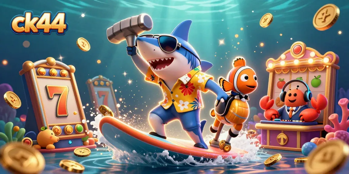 Experience exciting gameplay and thrilling wins at ck44 with vibrant casino elements and characters.