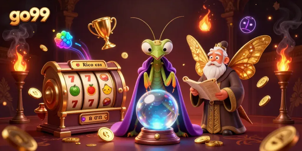 Players engage with go99's vibrant casino experience through thrilling slot games and more.
