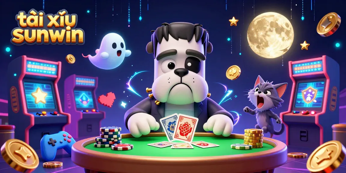 Engaging visual of tài xỉu sunwin game featuring animated characters and vibrant casino elements.