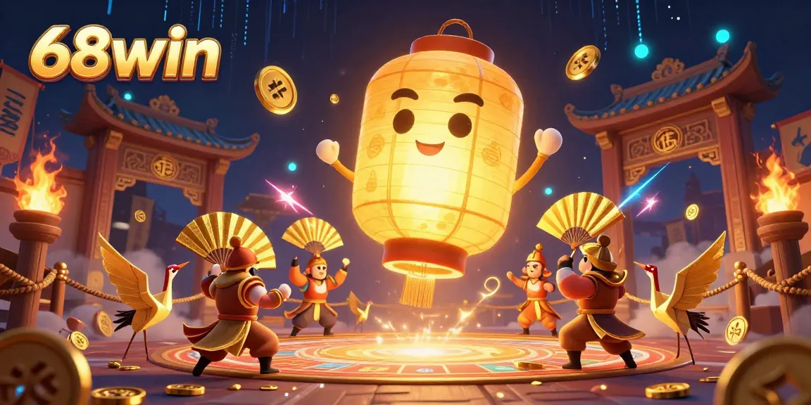 Engage with thrilling games at 68win casino featuring golden lantern spirit and dynamic visual elements.