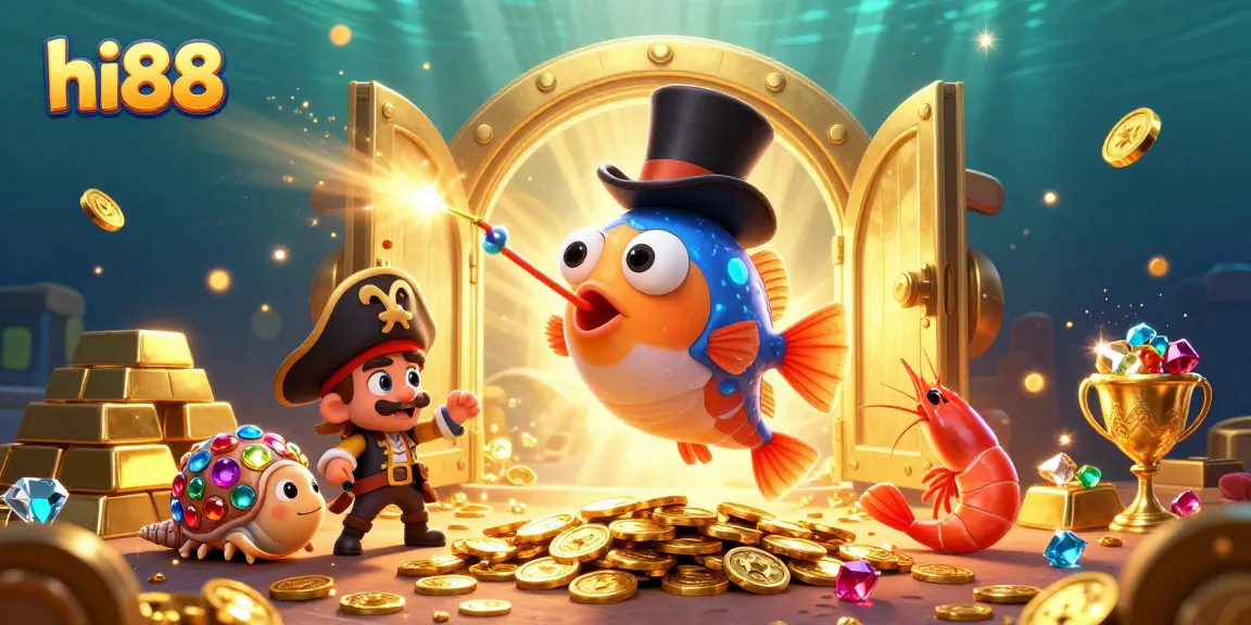 Engage in thrilling gameplay at hi88 with our vibrant underwater casino adventure.