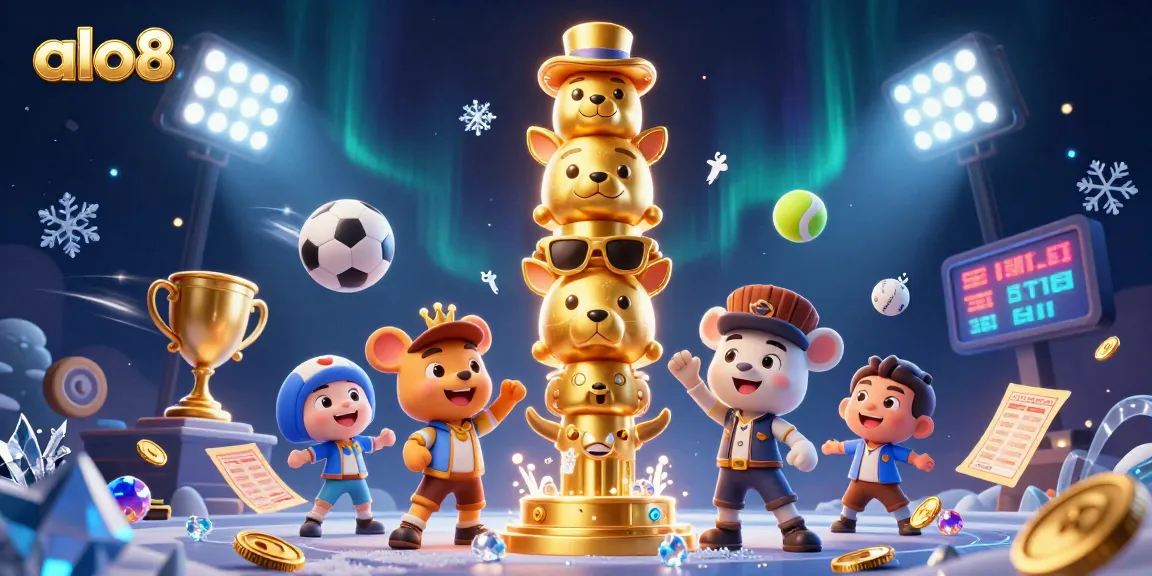 Join the excitement at alo8 with vibrant animated characters and dynamic betting action.