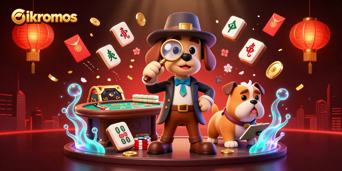 Engage in the thrill of oikonomos with a detective seeking casino treasures amid vibrant game elements.
