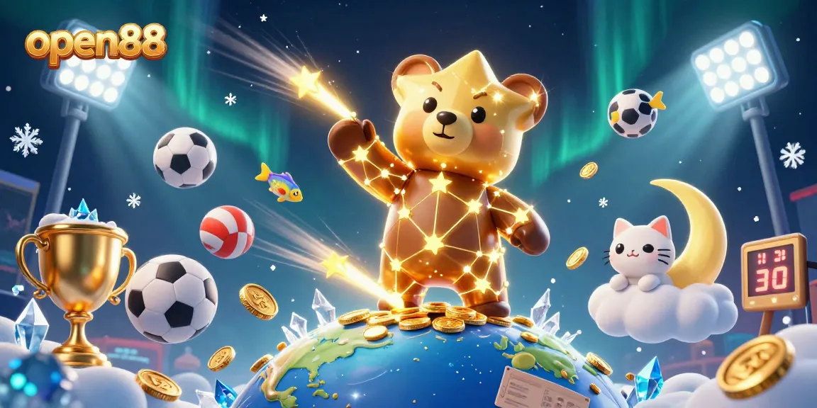 Engage with open88 in a vibrant casino scene showcasing thrilling games and exciting sports.