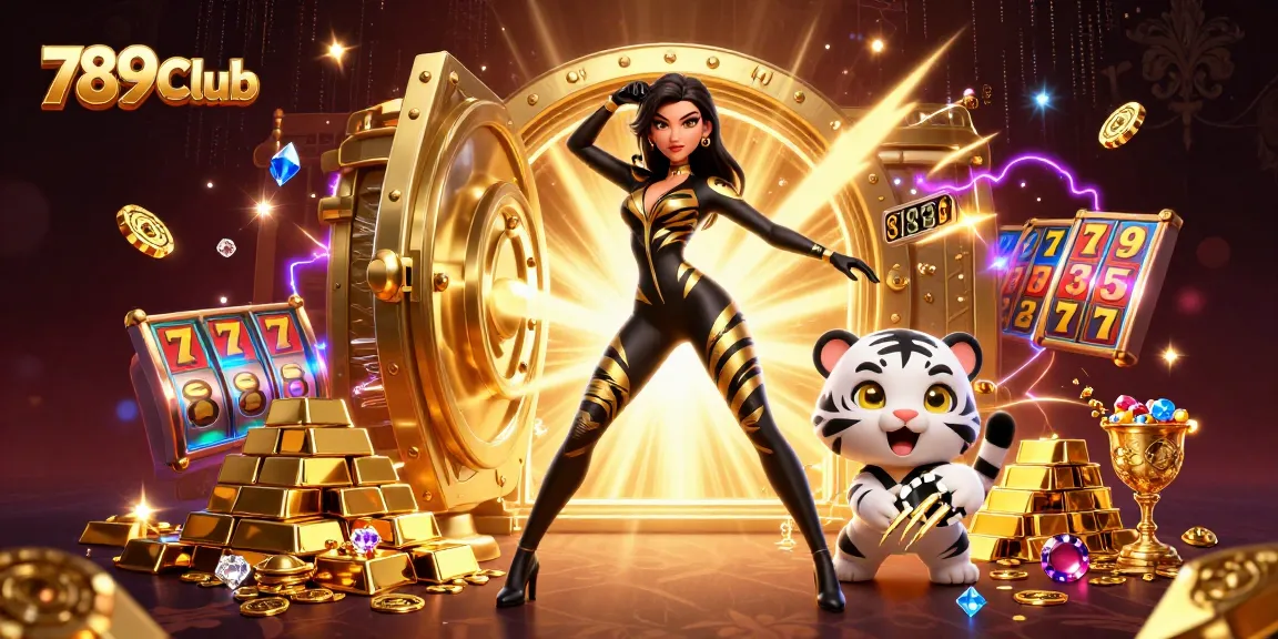 Engage in the thrilling atmosphere of 789Club with vibrant casino visuals and exciting gaming elements.